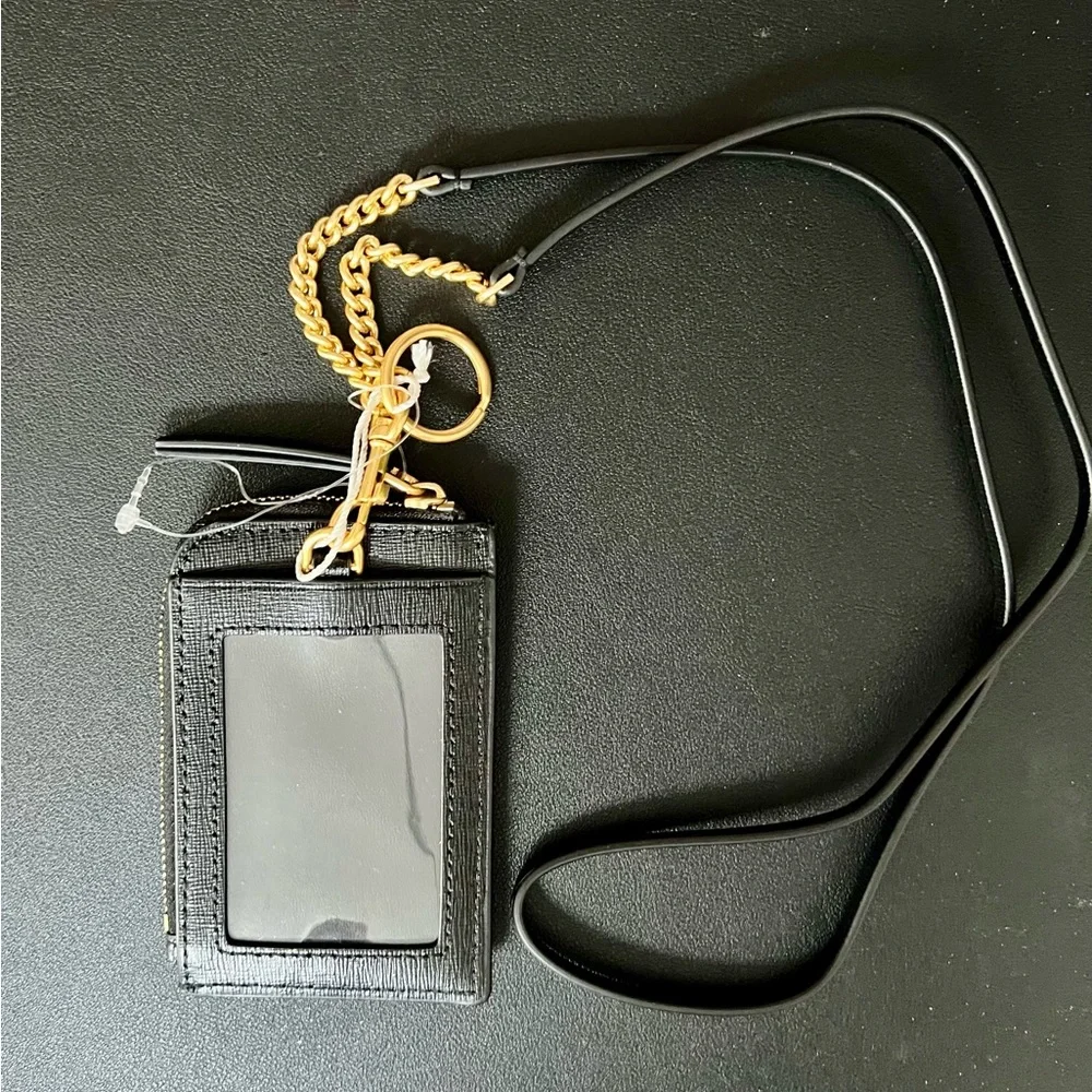 TORY BURCH Robinson Leather Lanyard - Picture 2 of 6